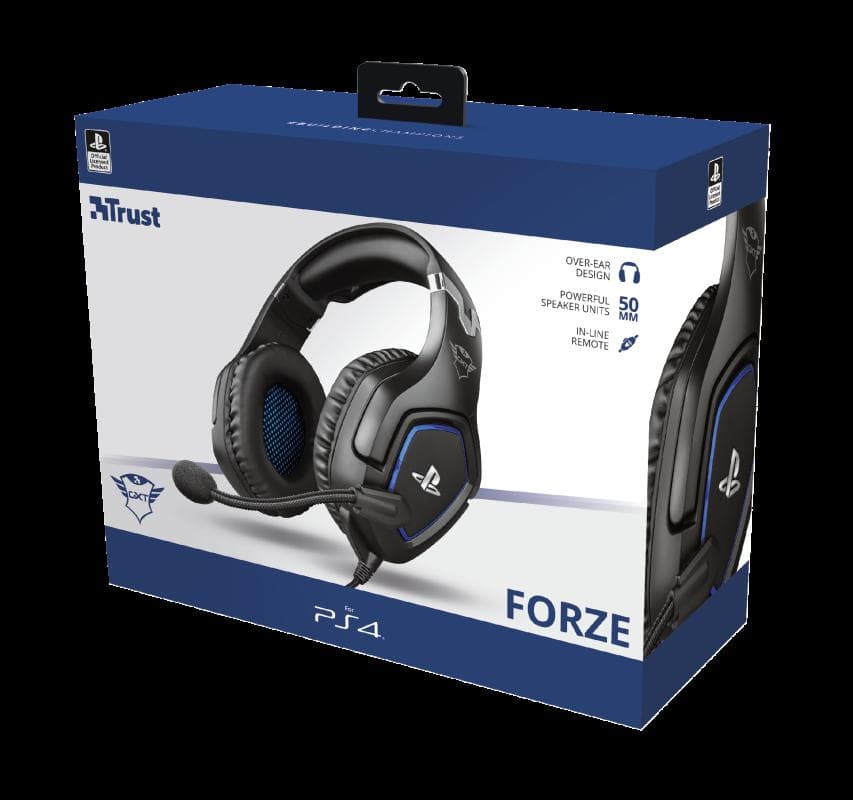 Casti Gaming Head-band Trust GXT 488 Forze PS4, Wired, Negru - 10