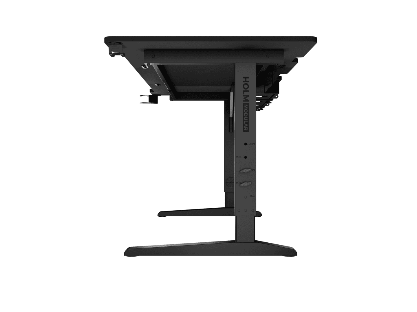 Birou gaming Genesis Holm Modular 160, material lemn/metal, reglabil pe - 10