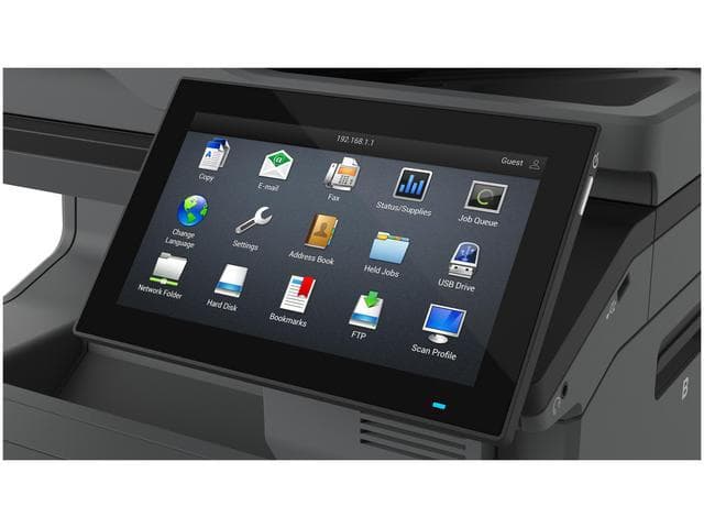Multifunctional laser color Lexmark CX730de,A4, Imprimare/Copiere/Scanare, Grup de lucru mediu - 2