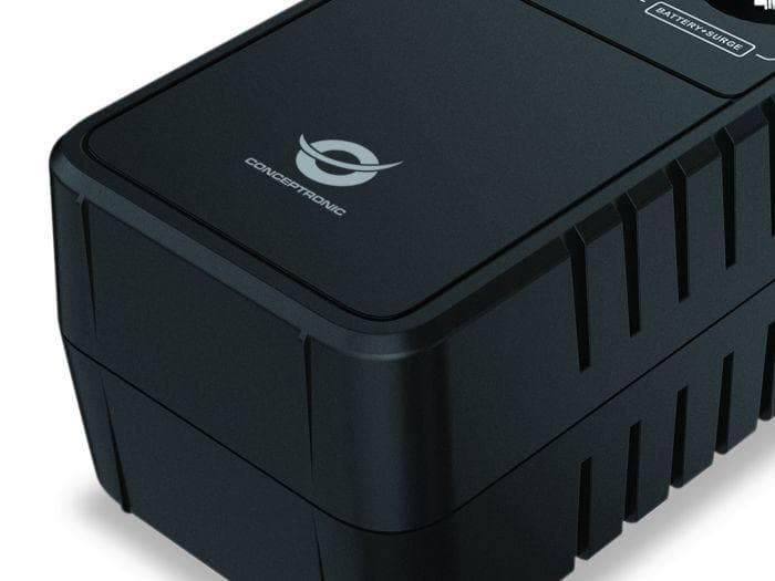 Conceptronic ZEUS05E 650VA 360W UPS, Schuko x 6 (3x surge - 5