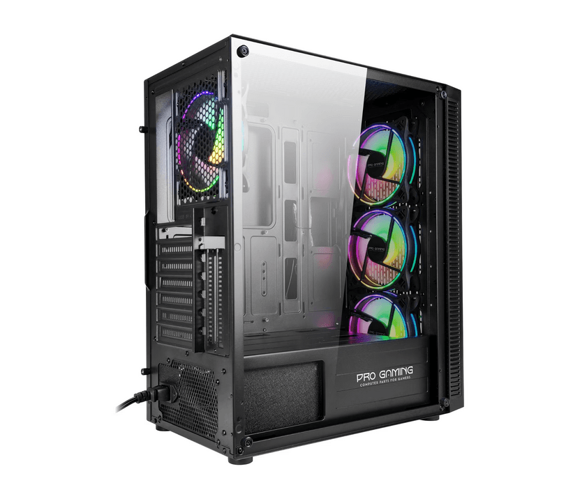 Carcasa PRO GAMING PRO GAMING GLADIUS, Da, Mini Tower, Black - 5