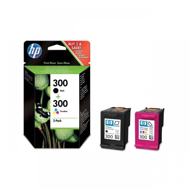Cartus cerneala HP CN637EE, pachet negru si color, 200 pagini