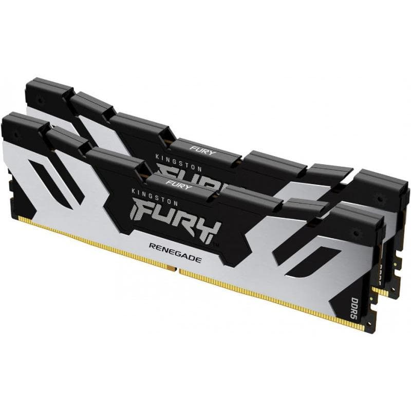 Memorie RAM Kingston FURY Renegade Silver, 32GB DDR5, 6400MHz, CL32 - 2