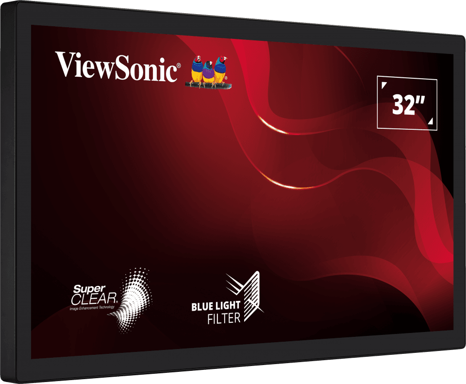 Monitor ViewSonic 32" TD3207, Touch: 10pts, Diagonal (inch): 32, Diagonal - 3