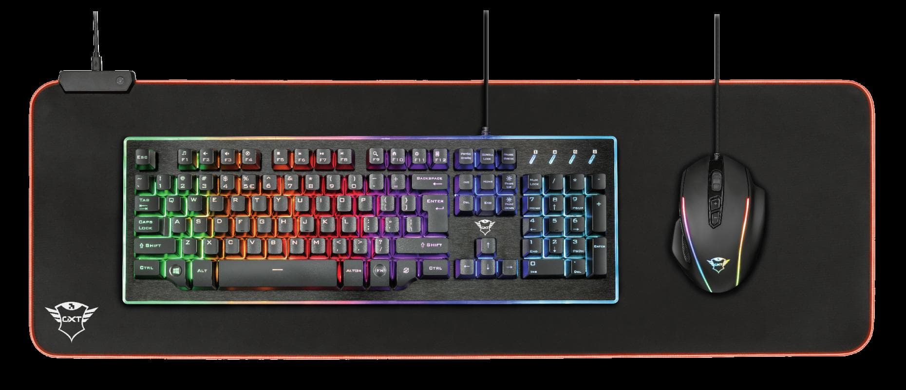 Mouse pad Trust GXT 764 Glide-Flex Flexible RGB, XXL, negru - 8