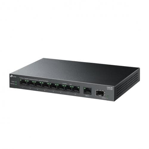 "10-Port Gigabit Desktop Switch with 8-Port PoE+ PORT: 8× Gigabit - 2