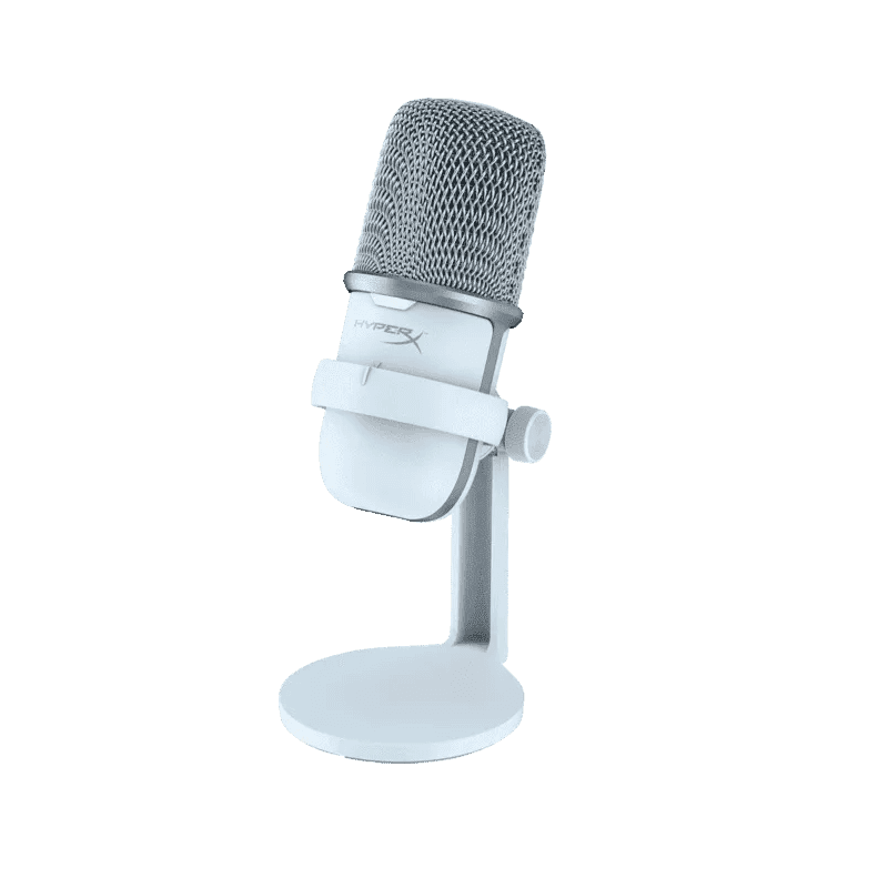 Microfon HP HyperX SoloCast, cardioid, USB, Alb - 2