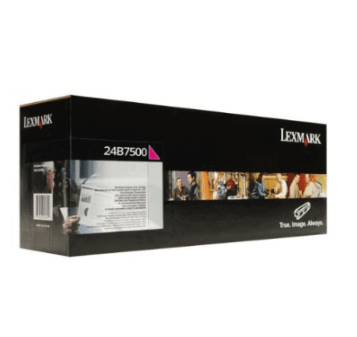 LEXMARK 24B7500 MAGENTA CARTRIDGE