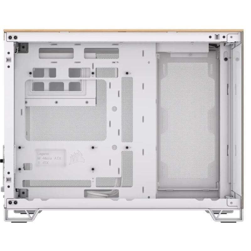 Carcasa CORSAIR CC-9011288-WW, RGB, Mid Tower, White - 2