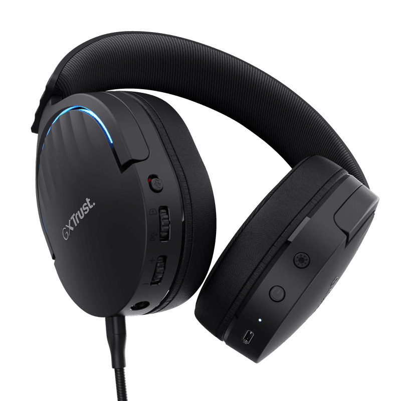 Casti Gaming Head-band TRUST GXT 491 Fayzo, Wireless, Negru - 4