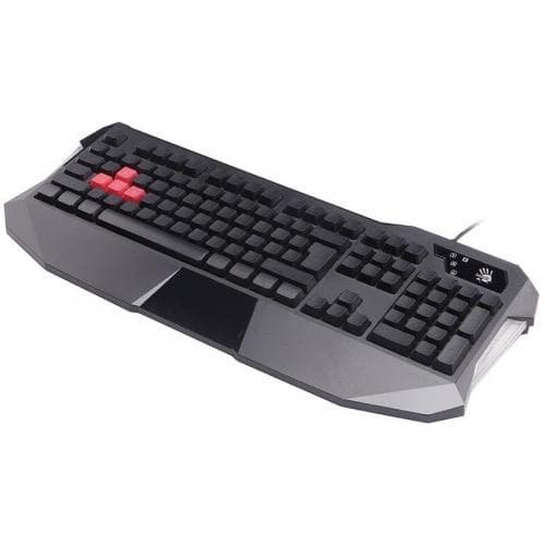 Tastatura A4tech B130 Bloody gaming, cu fir 106 taste, negru - 2