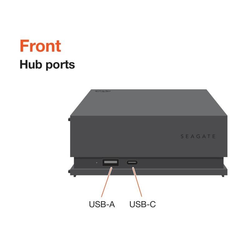 HDD Extern Seagate Firecuda Gaming, 8TB, Negru, USB 3.2 - 3