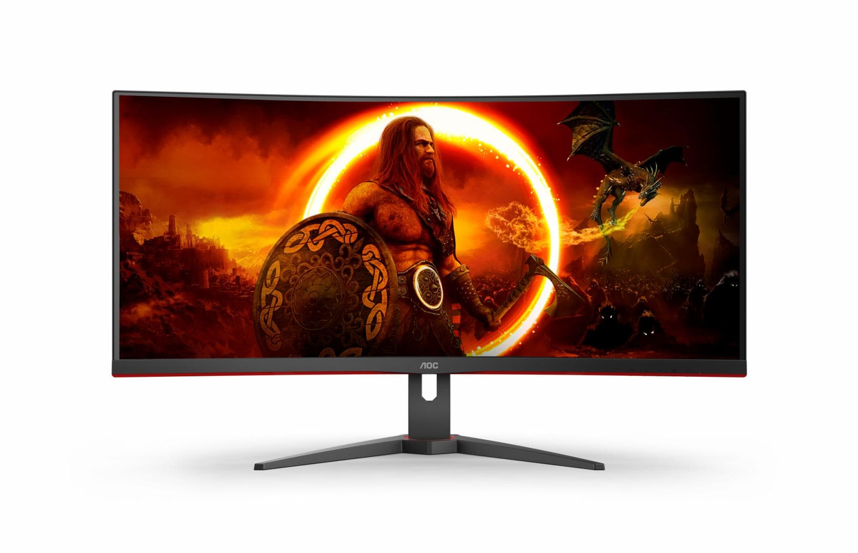 Monitor AOC 34" CU34G2XE/BK - 2