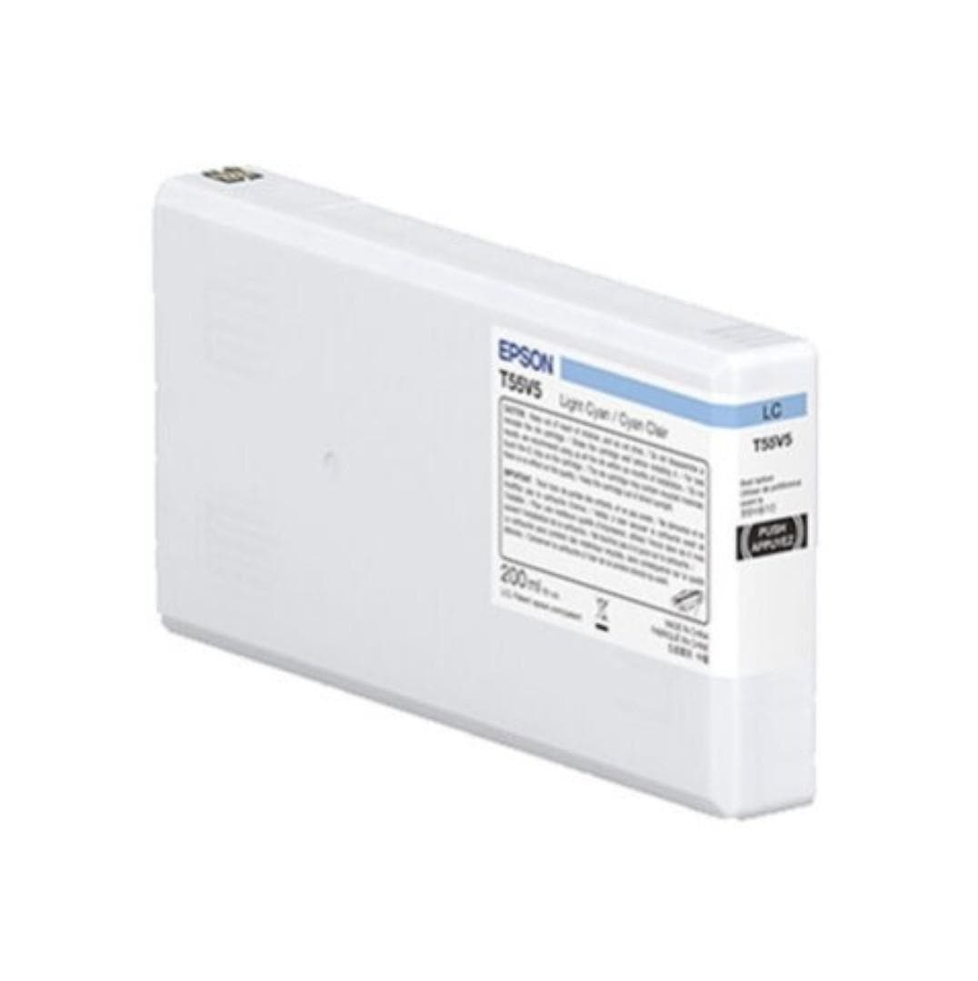 EPSON T55W5 LIGHT CYAN INK CARTRIDGE, Ultrachrome® HDR, Capacitate:200ml, Compatibil