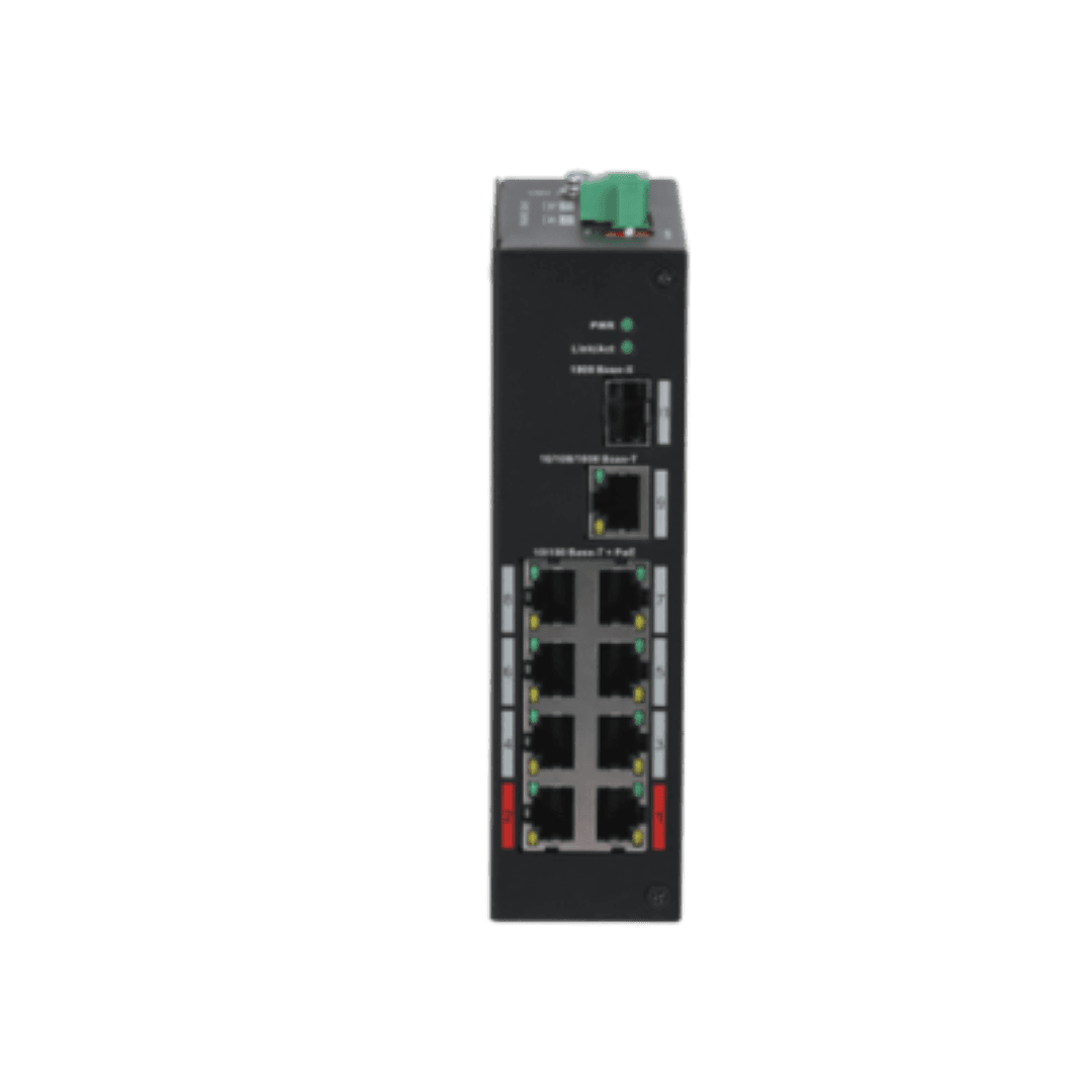 Dahua Switch 8 porturi, POE, PFS3110-8ET-96-V2, Standarde retea: IEEE802.3/IEEE802.3u/IEEE802.3X/IEEE 802.3ab/IEEE802.3z, - 3