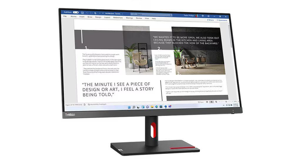 Lenovo ThinkVision S27i-30 27" IPS, FHD (1920x1080), 16:9, Brightness: 300 - 2