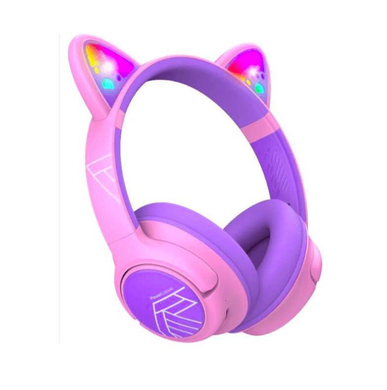 Casti Over-ear PowerLocus Bobo, Fara Fir, Multicolor - 2
