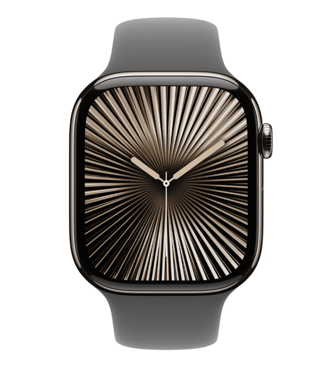 Apple Watch Series 10 GPS + Cellular 46mm Natural Titanium