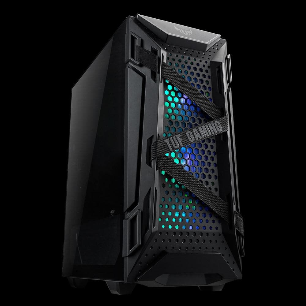 Carcasa ASUS TUF Gaming GT301, RGB, Mid Tower, Black - 2