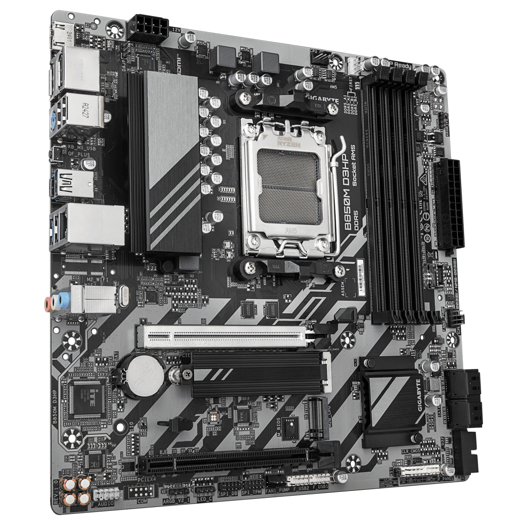 Placa de baza Gigabyte B850M D3HP, Socket AM5, DDR5, Micro-ATX - 2
