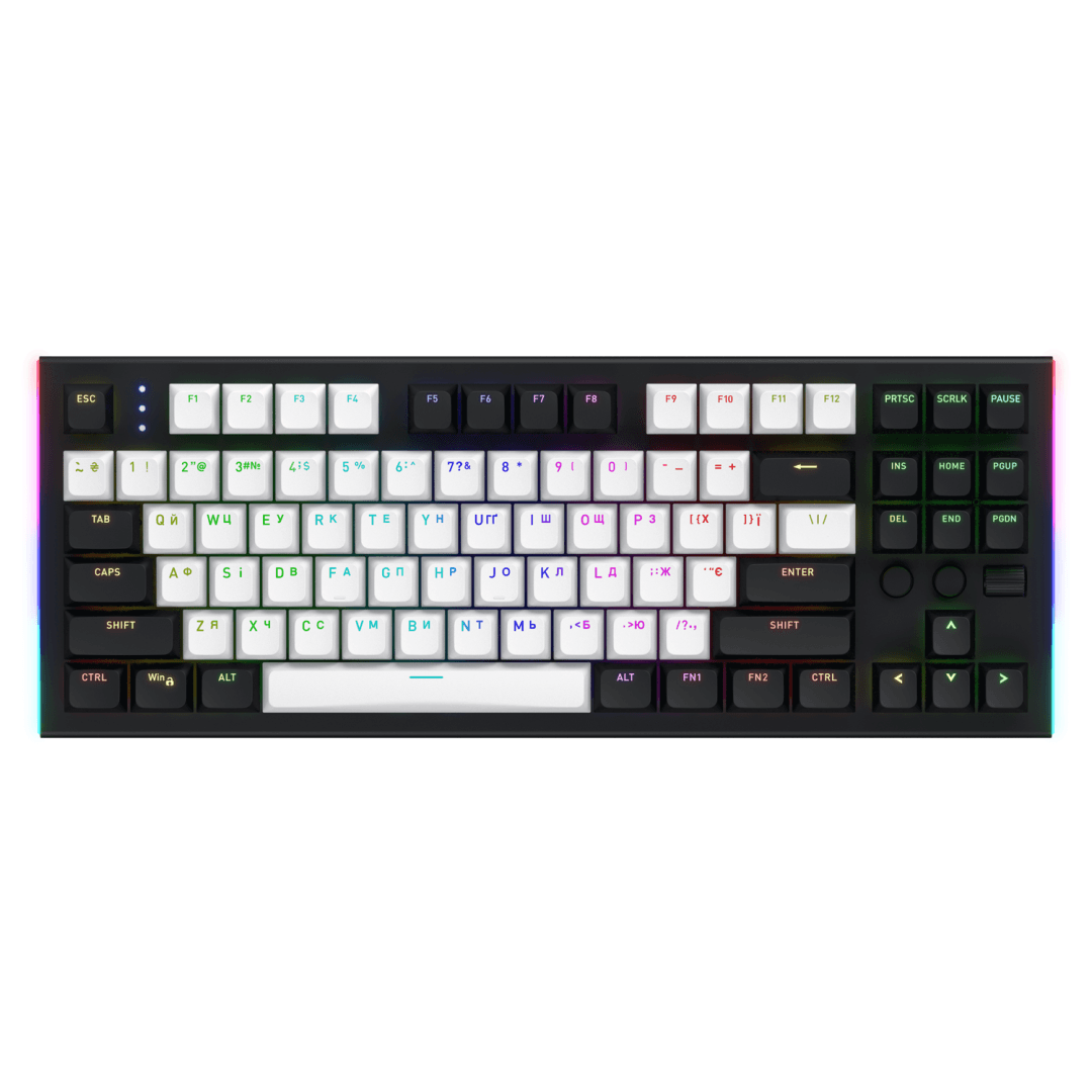 Tastatura mecanica cu fir Hator Gravity TKL conectivitate USB, polling - 2