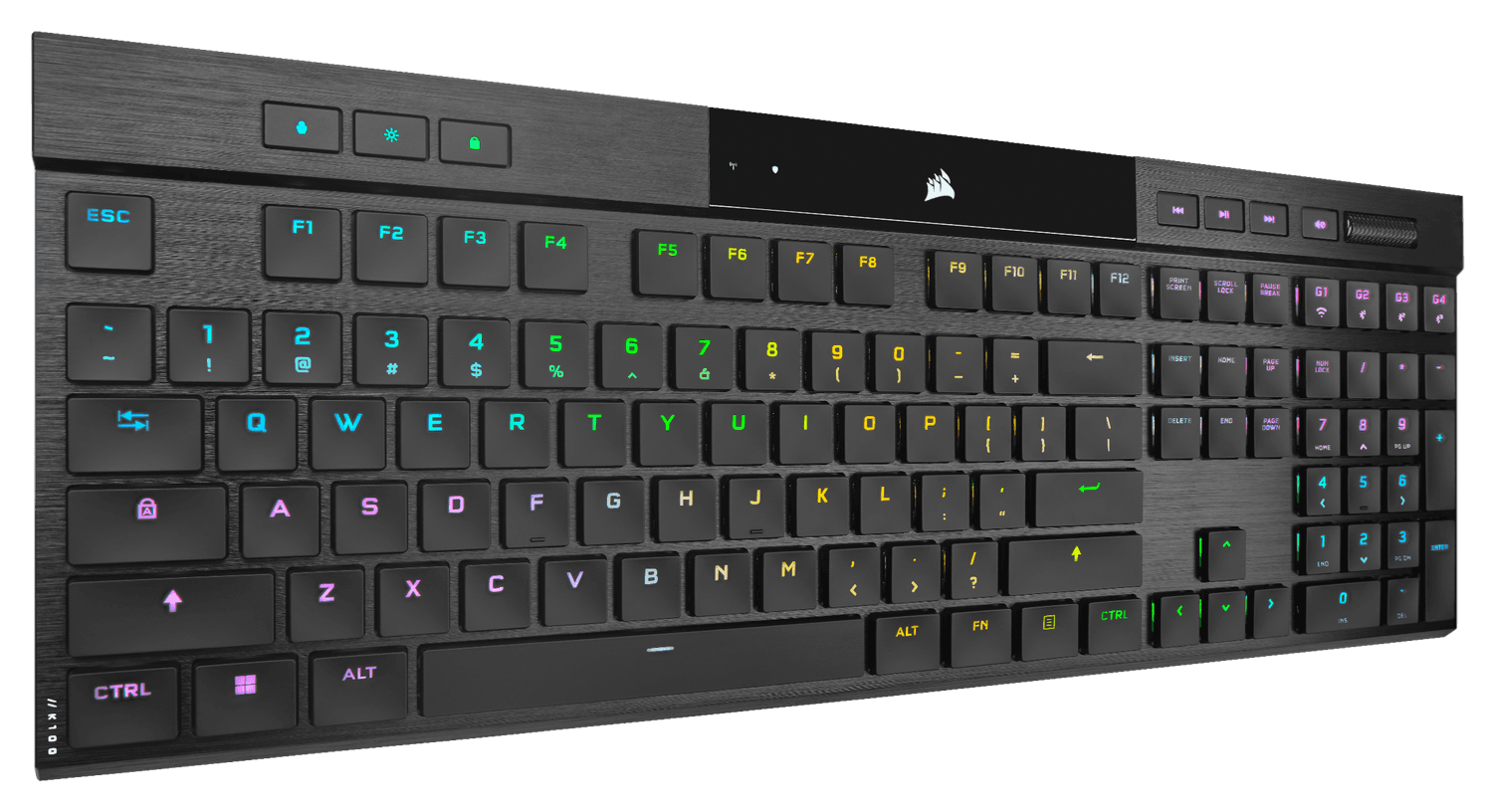 CORSAIR K100 AIR WIRELESS RGB ULTRA-THIN MECHANICAL, negru  Full - 2