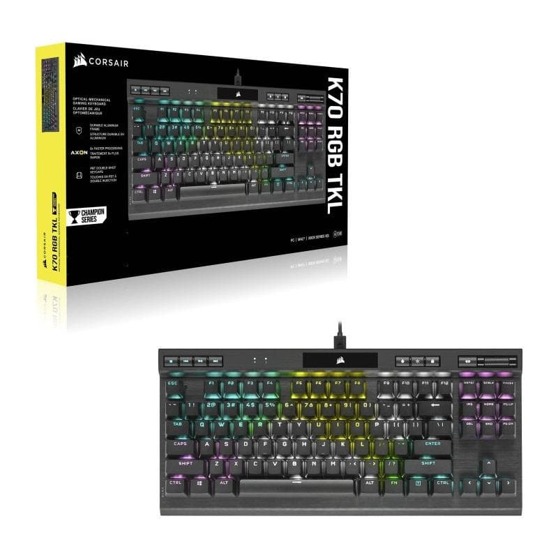 CORSAIR K70 RGB TKL CHAMPION SERIES OPTICAL-MECHANICAL, negru  Full - 3
