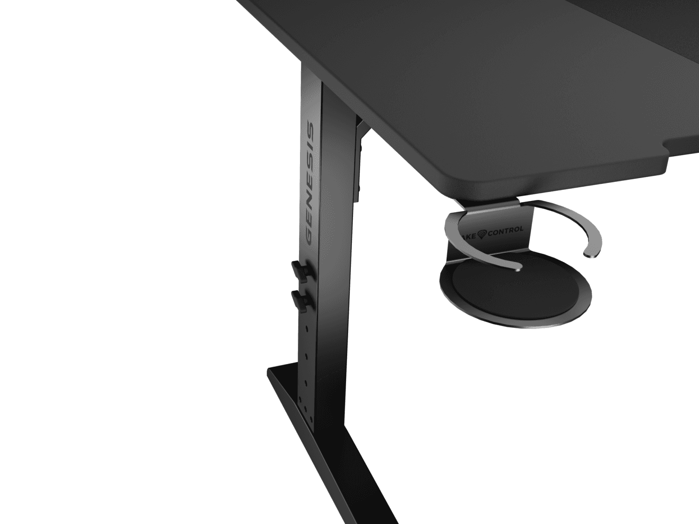 Birou gaming Genesis Holm Modular 160, material lemn/metal, reglabil pe - 18