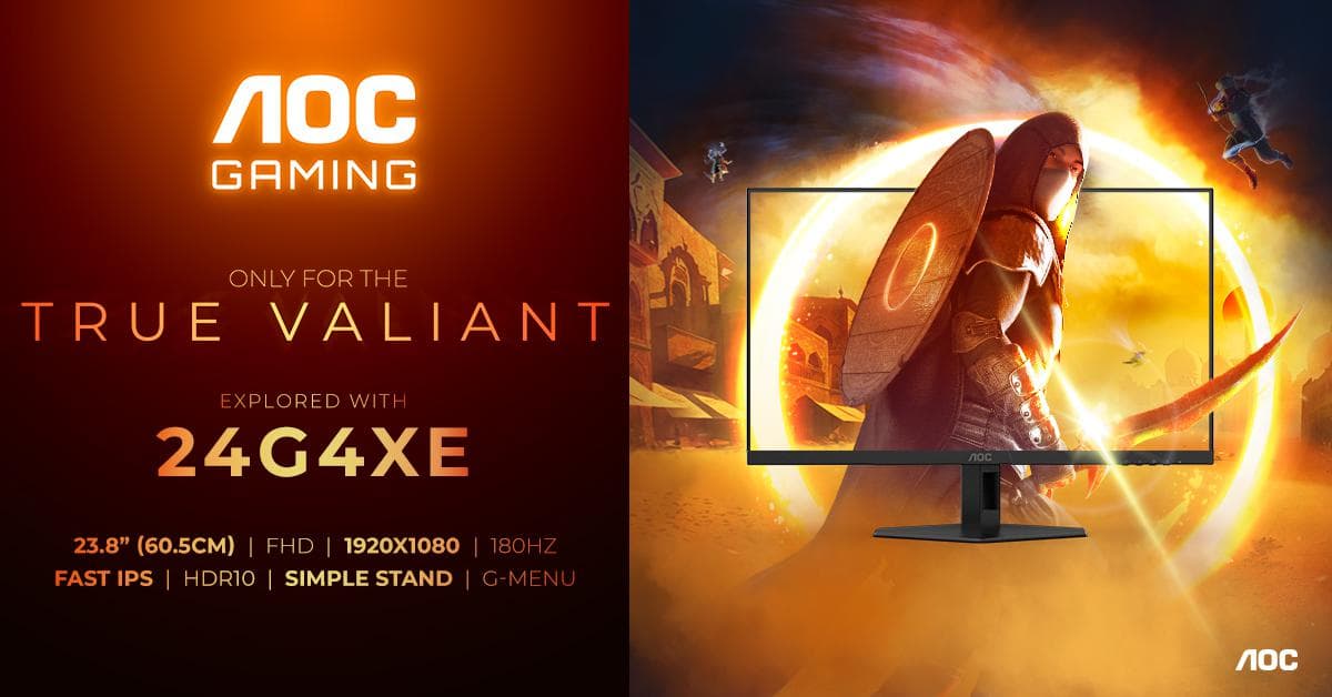 Monitor AOC 23.8" 24G4XE - 13