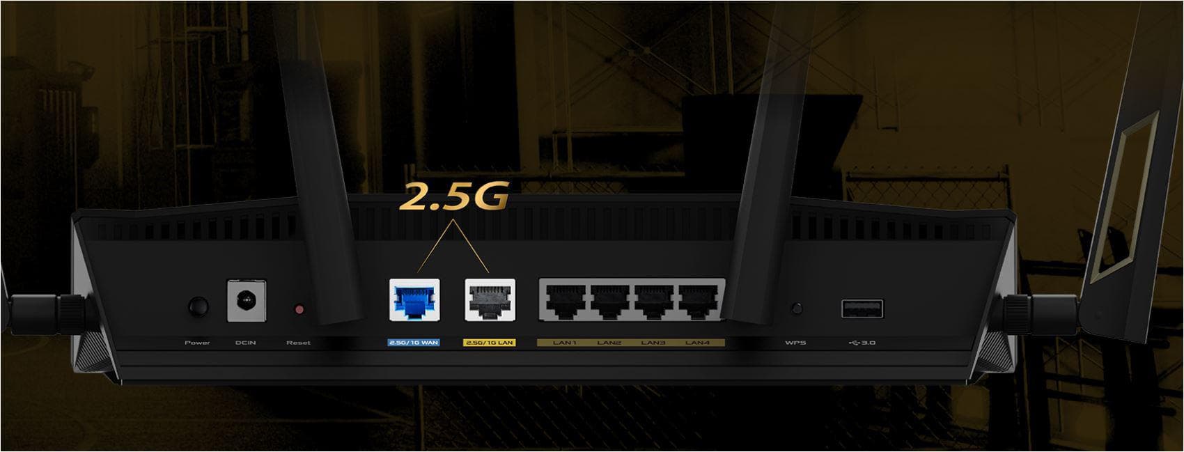 Router Wireless Asus RT-AX88U PRO; Standard rețea: WiFi 6 (802.11ax) - 3