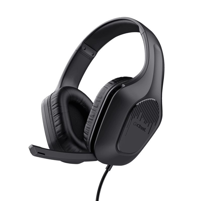 Casti Gaming Head-band Trust GXT 415 Zirox, Wired, Negru - 2