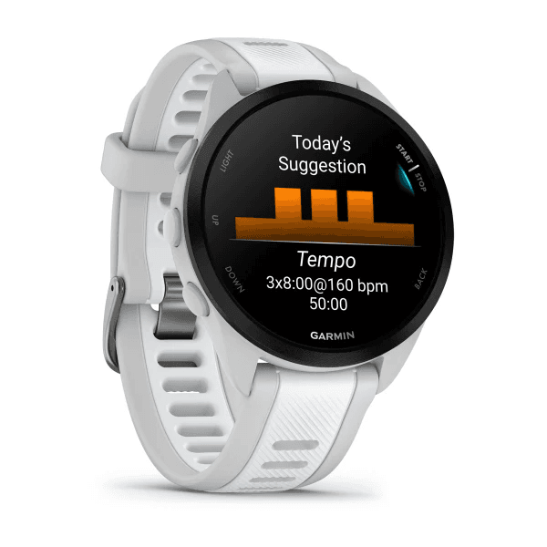 Ceas Garmin Forerunner 165, Grey/White - 3