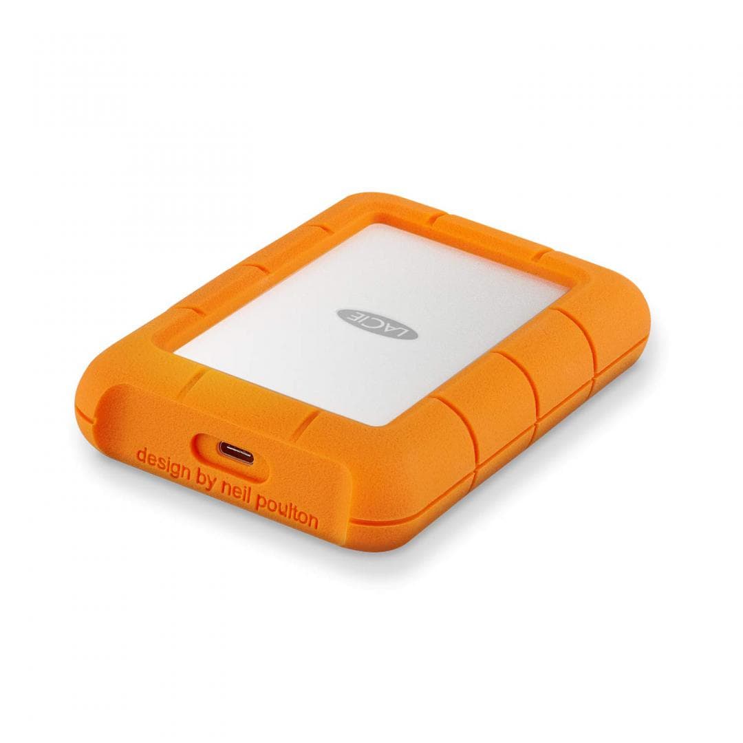 HDD Extern Lacie Rugged, 5TB, Argintiu,USB 3.0 - 2