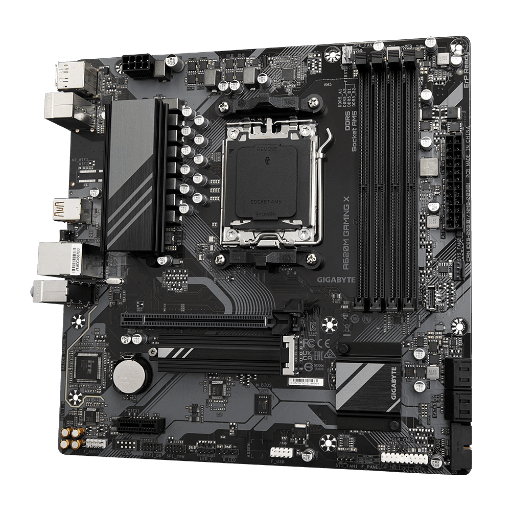 Placa de baza Gigabyte A620M GAMING X, Socket AM5, DDR5, - 4