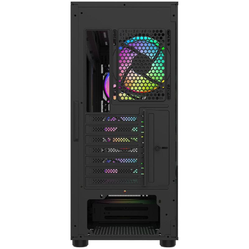Carcasa AQIRYS Wezen PRO, RGB, Mid Tower, Black - 6