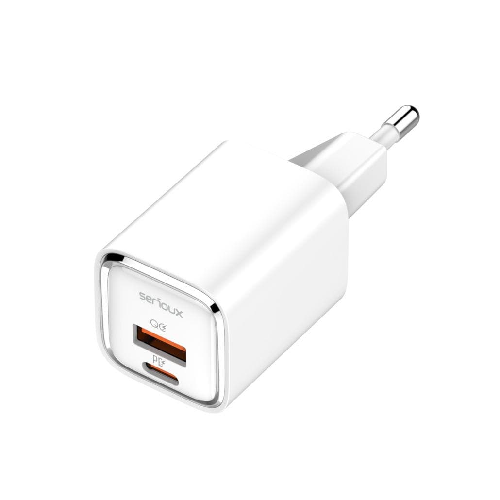 Incarcator retea Serioux 30W Quick Charge, Intrare AC100-240V~ 50/60Hz 0.7A - 3