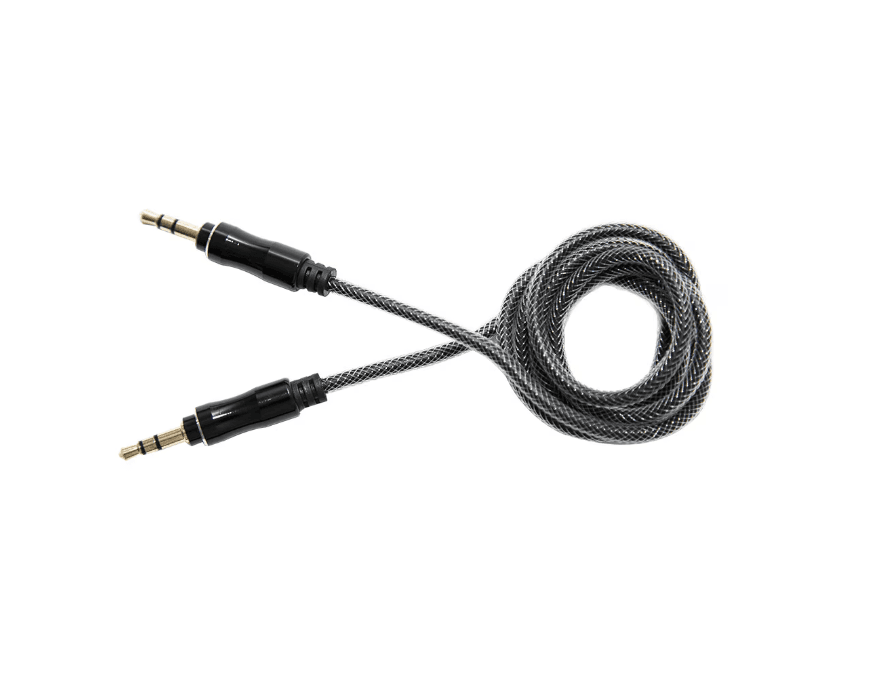 Cablu Audio Lemontti , conectivitate Jack 3.5mm, lungime 1m, (impletitura