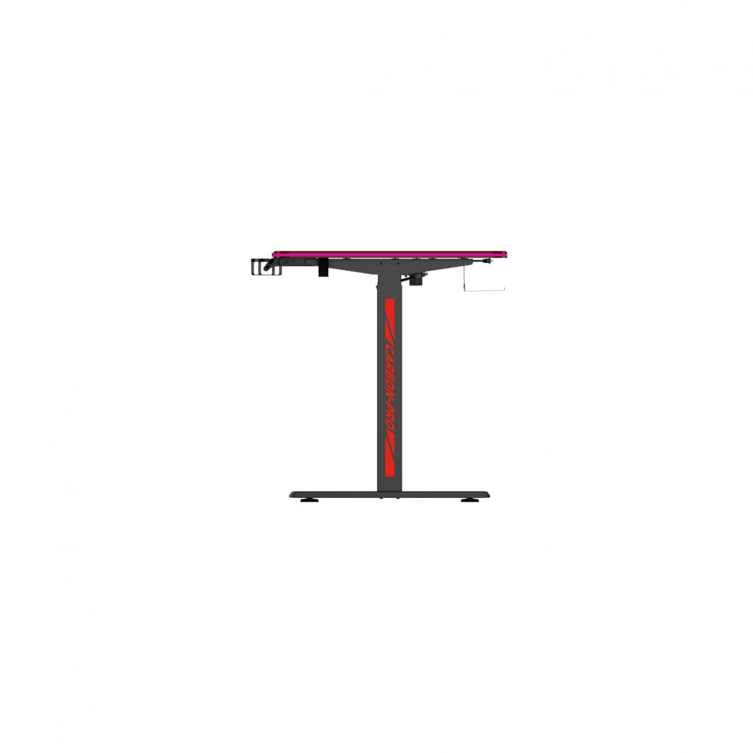 Birou electric Serioux Carbon Pro RGB, reglabil pe inălțime, Dimensiuni - 5