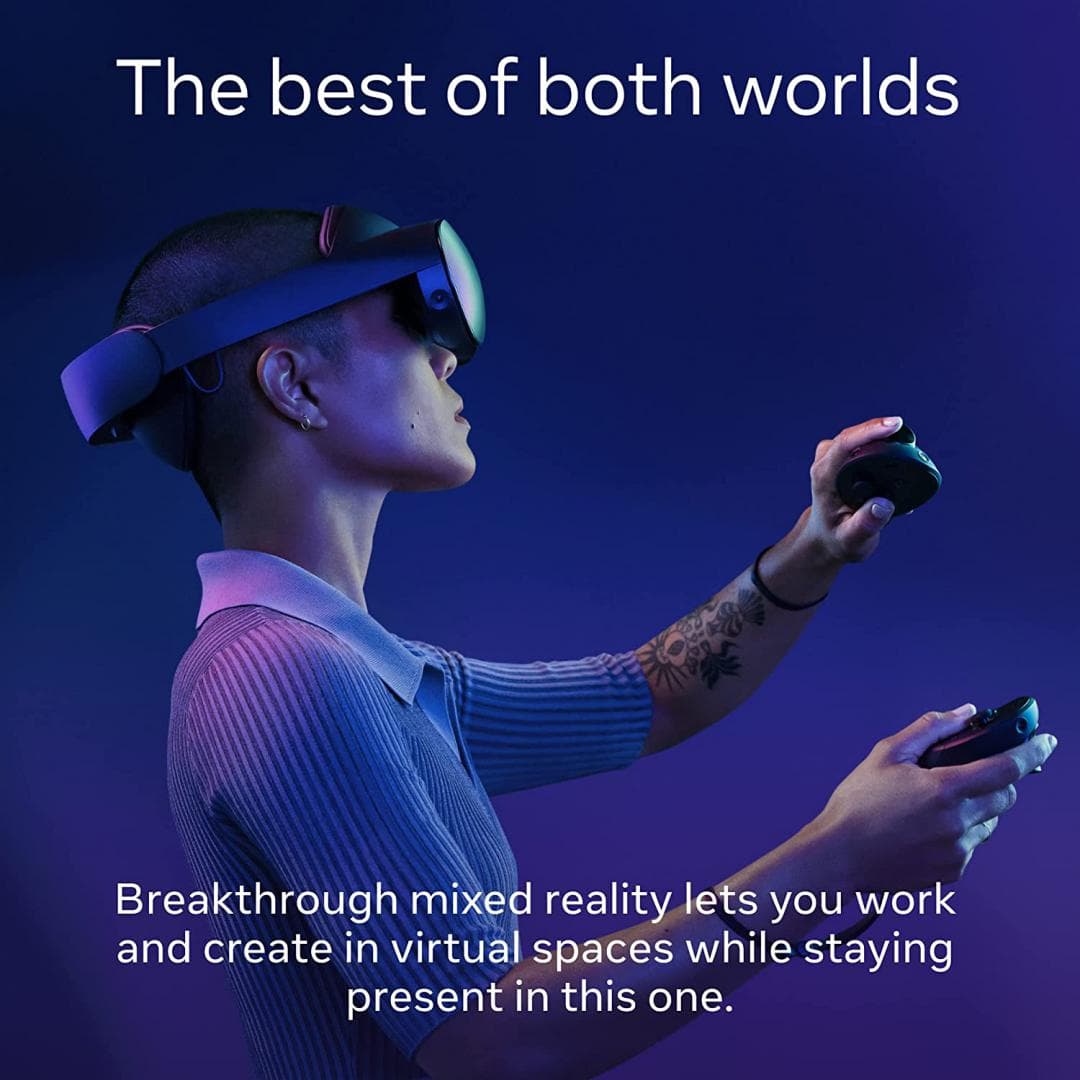 VR Headset Oculus Quest PRO 256GB Black - 5