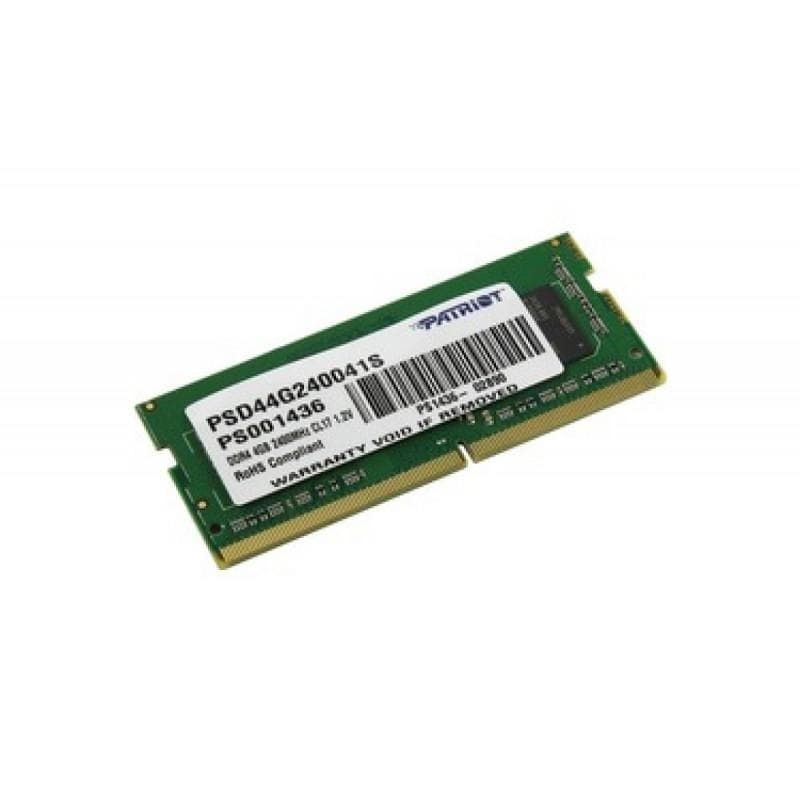 Memorie RAM Notebook Patriot Memory Signature Line, 4GB, DDR4, 2400MHz,