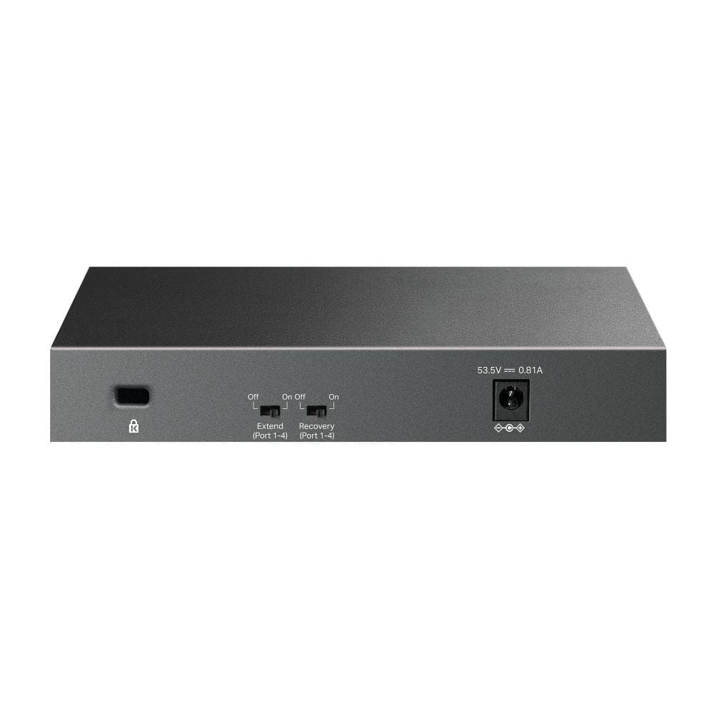 "6-Port 10/100 Mbps Desktop Switch with 4-Port PoE PORT: 4× - 4