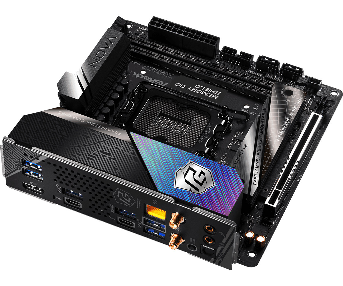 Placa de baza ASRock Phantom Gaming Z890I Nova WiFi, Socket - 7