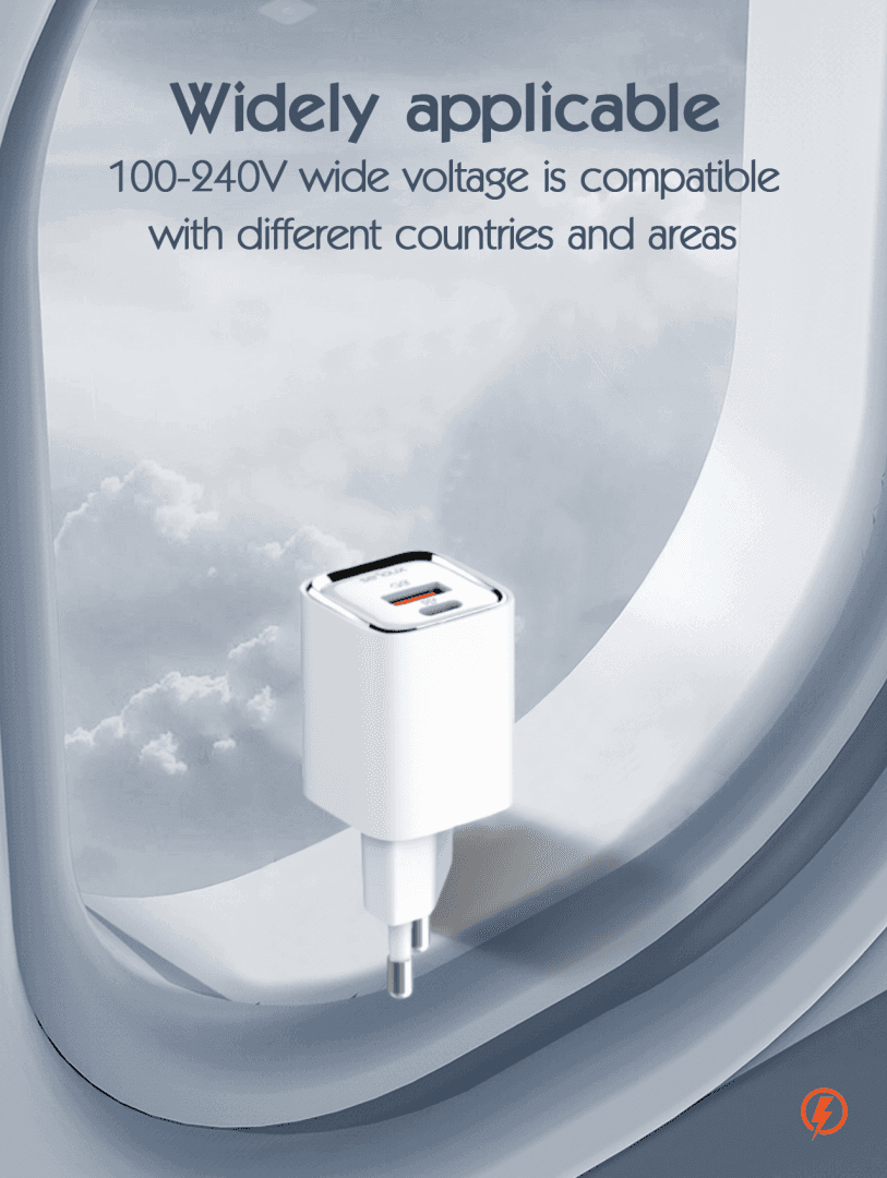 Incarcator retea Serioux 30W Quick Charge, Intrare AC100-240V~ 50/60Hz 0.7A - 11
