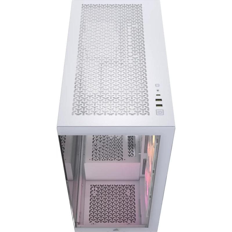 Carcasa CORSAIR 3500X ARGB, Mid Tower, White - 4
