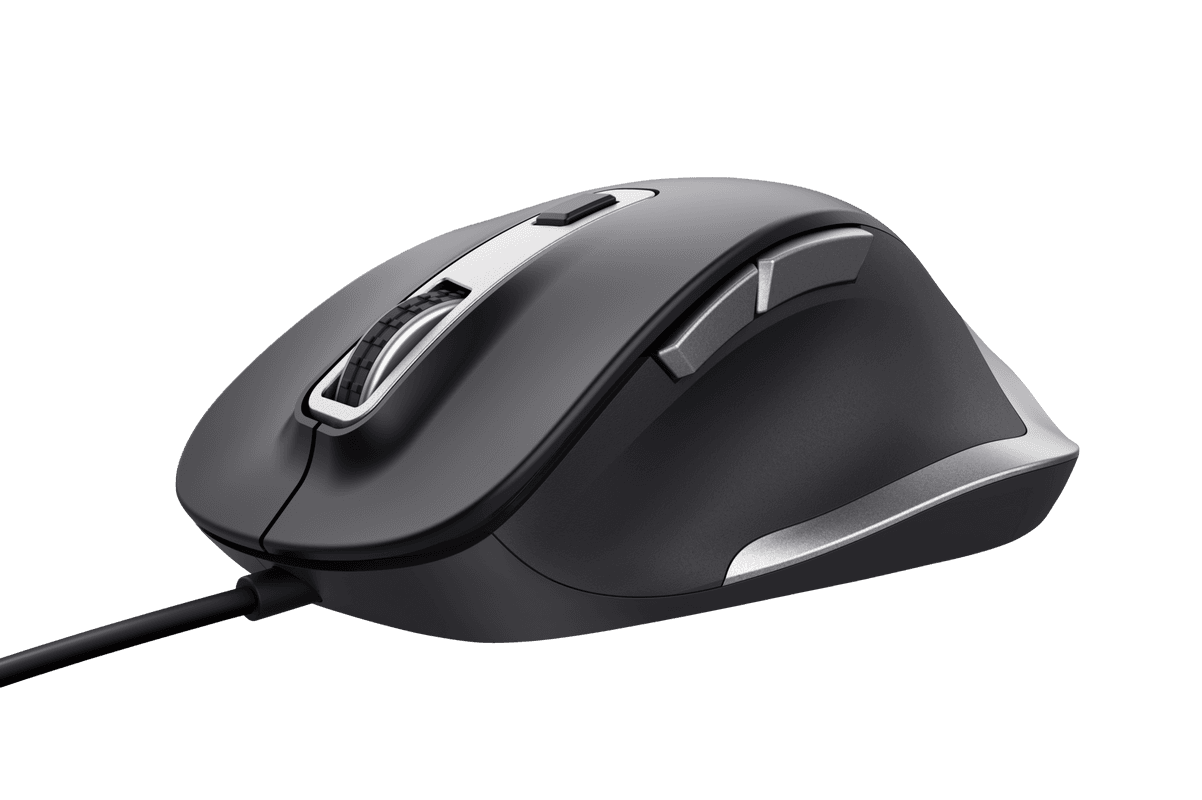 Mouse Trust Fyda cu fir, optic, interfata USB 2.0 rezolutie - 2