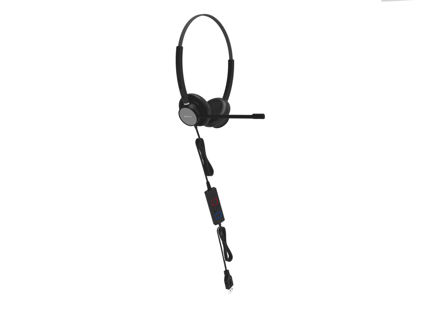 Casti Head-band TELLUR Voice 420, Wired, Negru - 2