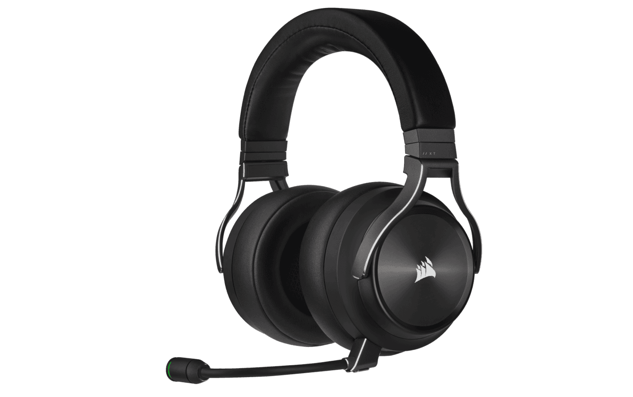 Casti Gaming Head-band CORSAIR VIRTUOSO RGB Wireless XT, Wireless, Negru