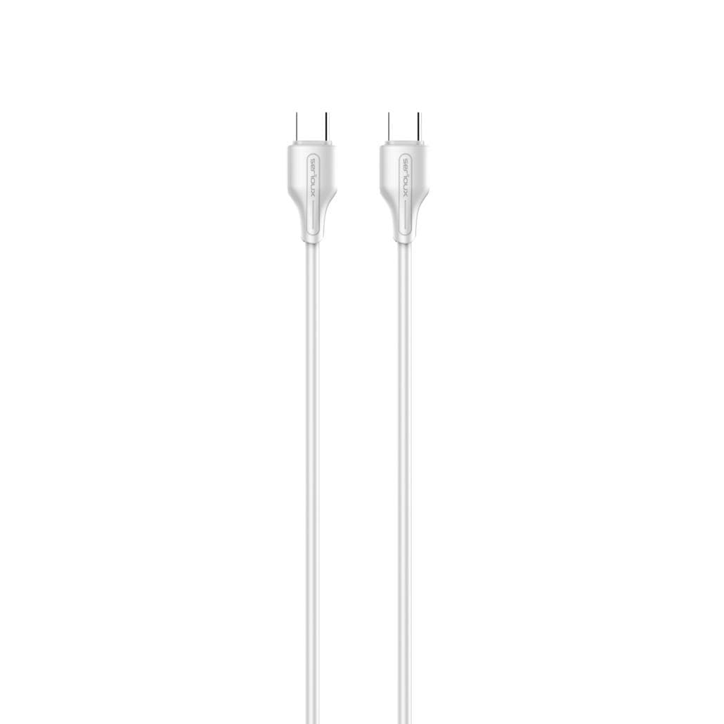 Cablu Serioux TYPE-C - TYPE-C 2M 60W.Lungime: 200 cm, Ieșire: