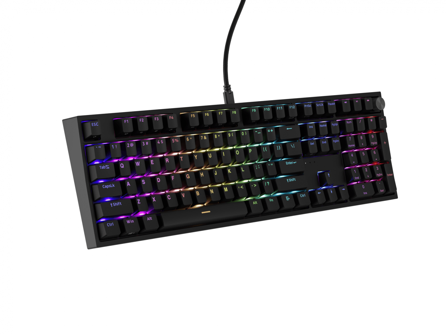 Tastatura gaming mecanica cu fir Genesis Thor 404 , iluminare - 8