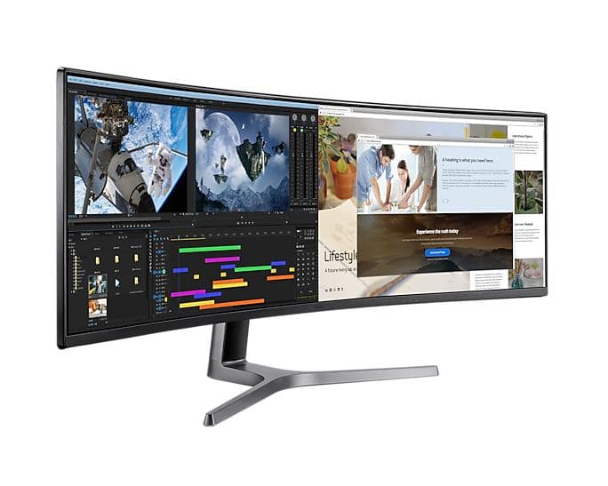 Monitor Samsung 49" LC49RG90SSPXEN - 23